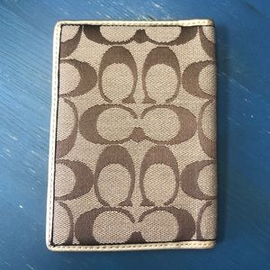 Coach Cardholder/Passport Case